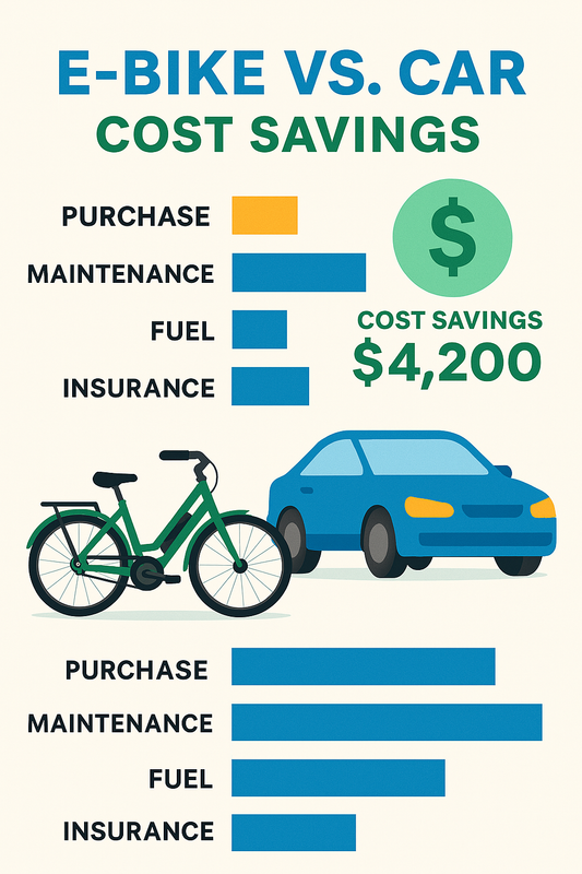 Pedal Power Pays Off: Calculating the Real Cost Savings of Commuting by E-Bike