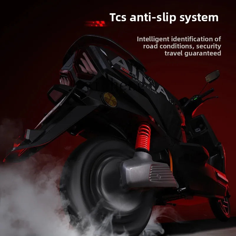 TQH Electric Vehicle Graphene Battery Luxury Lightweight Mobility Fashion Electric Motorcycle