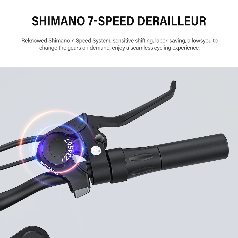 T26 Electric Bike 48V 25AH 1500W 55Km/H Motorcycle City Commutin Fat Tire Bike Cycling Adult Electric Bicycle Electric Electric