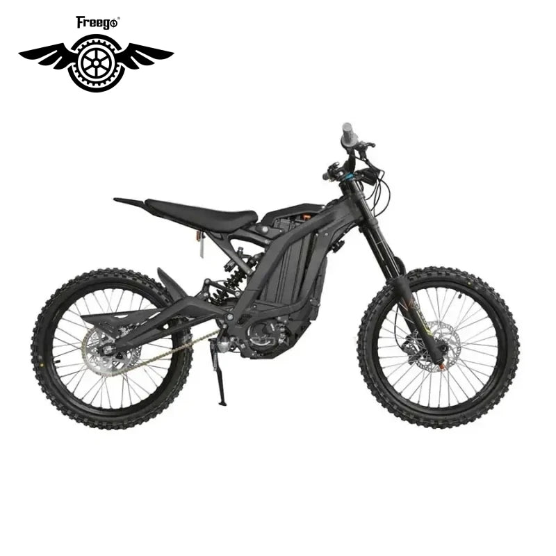 Freego Electric Motorcycle for Adults Electric Mountain Dirt Bike 8000W(Peak) Motor 72V 30Ah Removable Battery 19" X2 Tire