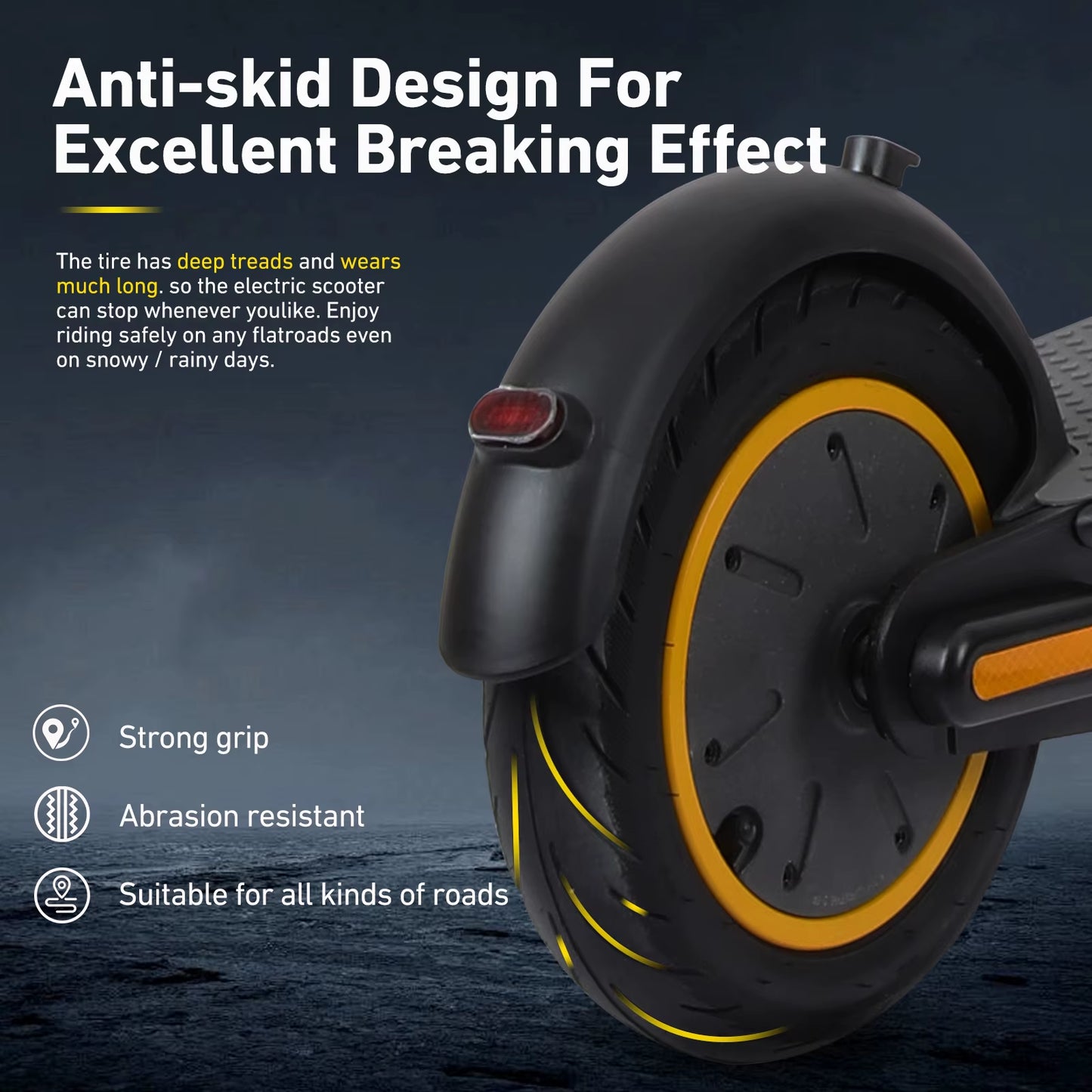 500W Adult Electric Scooter with Shock Absorbers,36V 15Ah Battery,Load 330Lbs,App Support E-Scooter,Folding Commuter Scooter