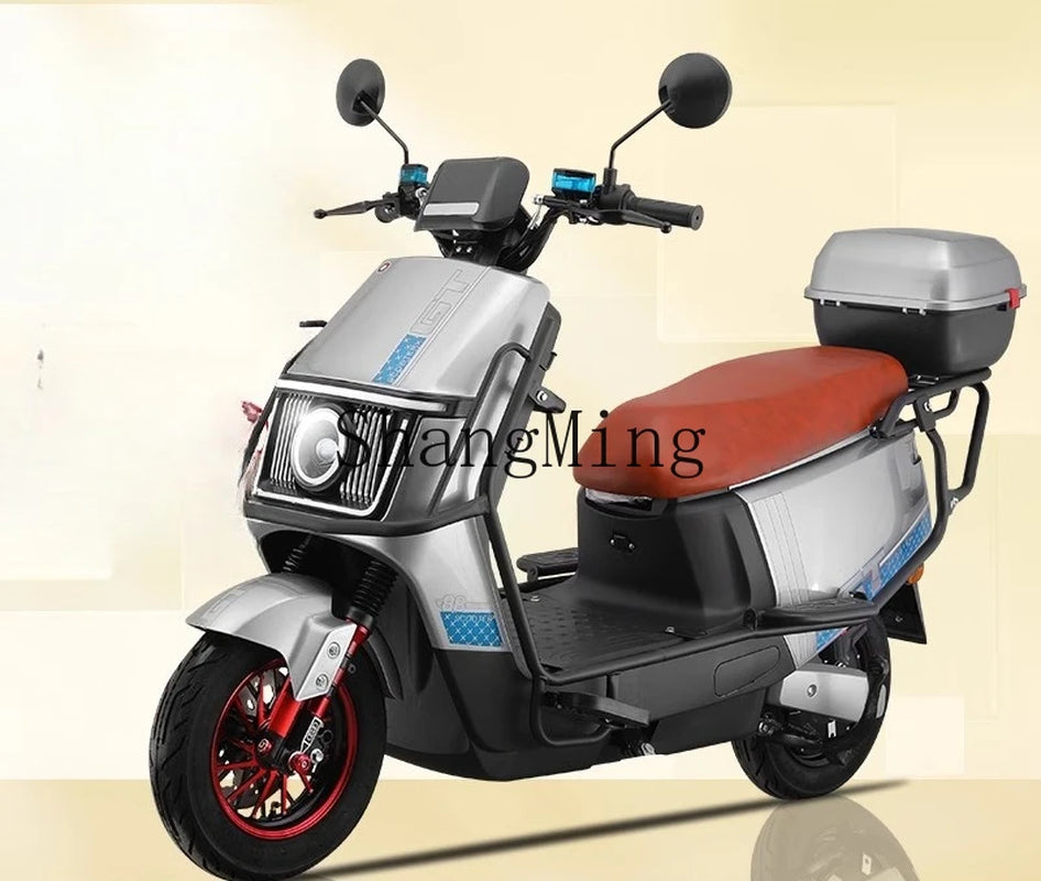 ZYH New Looking up Electric Motorcycle Takeaway Long-Distance Running King High-Power Electric Motorcycle
