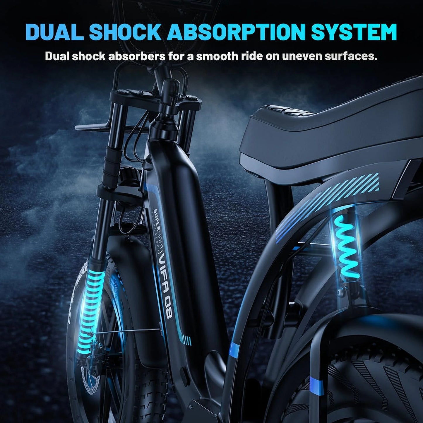 OUXI Electric Bike for Adults, 20" Ebike 750W 31 MPH, 48V 20Ah Battery, Mountain Bike UL2849