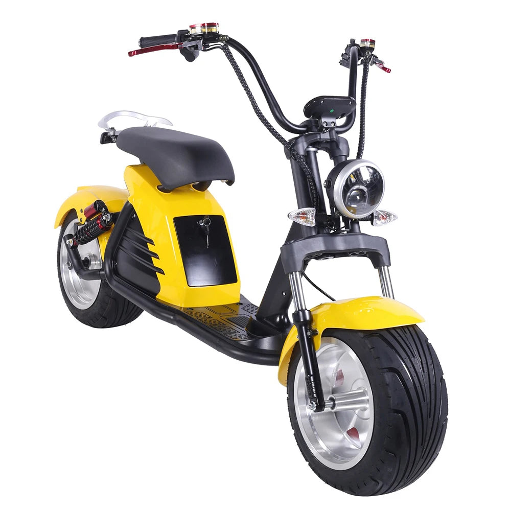 Adult Electric Motorcycle 3000W Motor Max Speed 70 KM/H 18 Inch Fat Tire 60V30AH Mileage 60-80KM 2 Wheel E Scooter