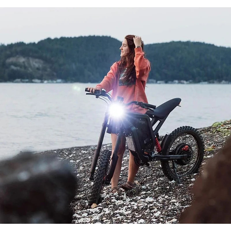Ebike Freego X2 Electric Motorcycles Brushless Gearless Motors 6000W 60V/30Ah Lithium Battery 50MPH Adult off Road MTB Ebike