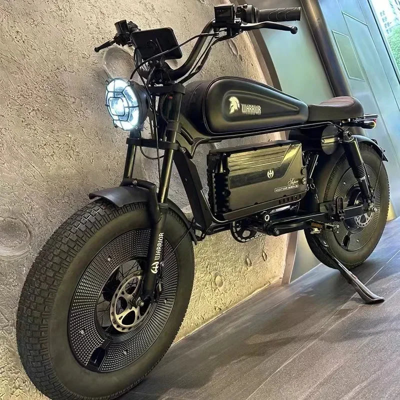 Hydraulic Brake1500W Motorbikes 60AH Ebike Adult Road Electric Bicycle 20 Inch Off-Road Fat Tyre Electric Bike Tandem ZPW Ebikes