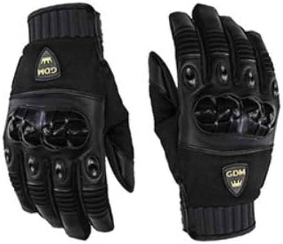GDM Motorcycle Protective Gear Bundle (Premium Pack) - Helmet, Jacket, Gloves, Shields, Backpack (Large)