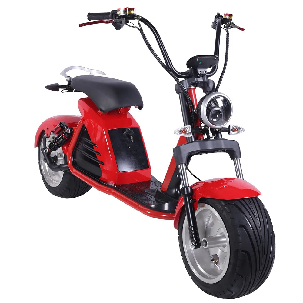 Adult Electric Motorcycle 3000W Motor Max Speed 70 KM/H 18 Inch Fat Tire 60V30AH Mileage 60-80KM 2 Wheel E Scooter