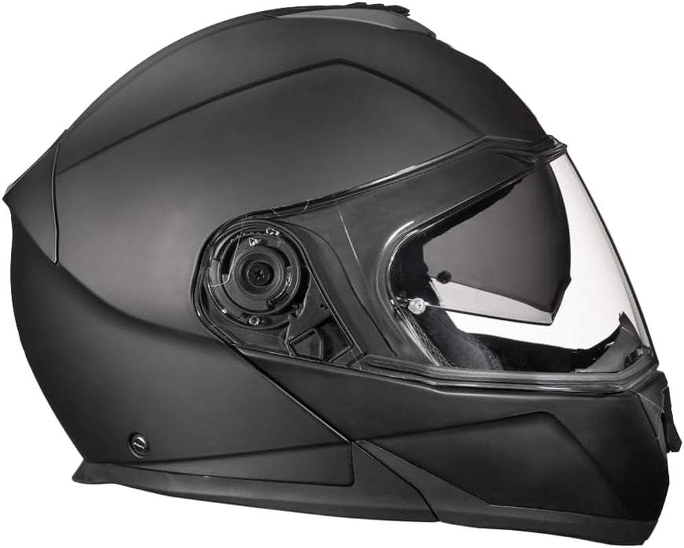 Daytona Helmets Glide Modular Motorcycle Helmet - DOT Approved Flip up Motorcycle Helmet - Bluetooth Ready Full Face Motorcycle Helmet with Dual Visors for Men, Women & Youth