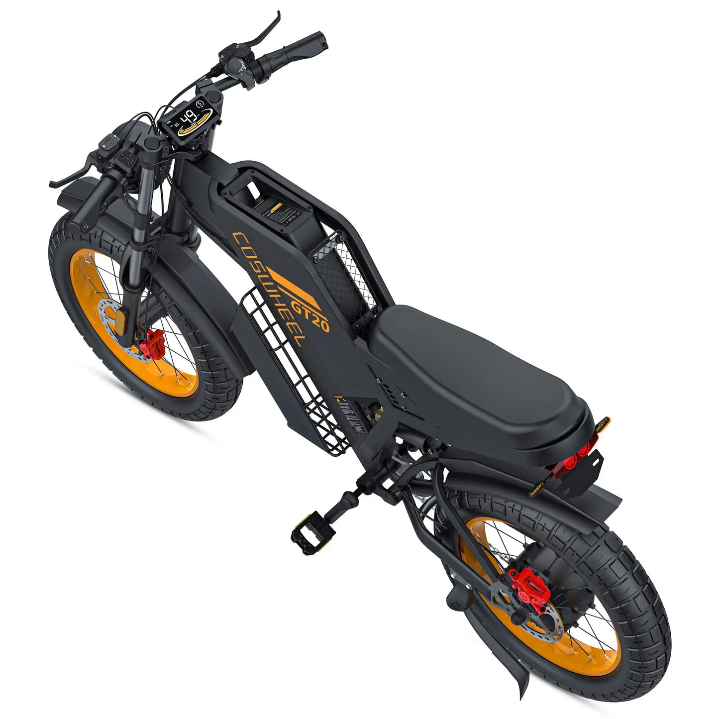 Coswheel GT20 Electric Motorcycle Mountain Bike for Adults 20 Inch 1000W 48V Electric Bike Adult Motorcycle Fenders Are Present