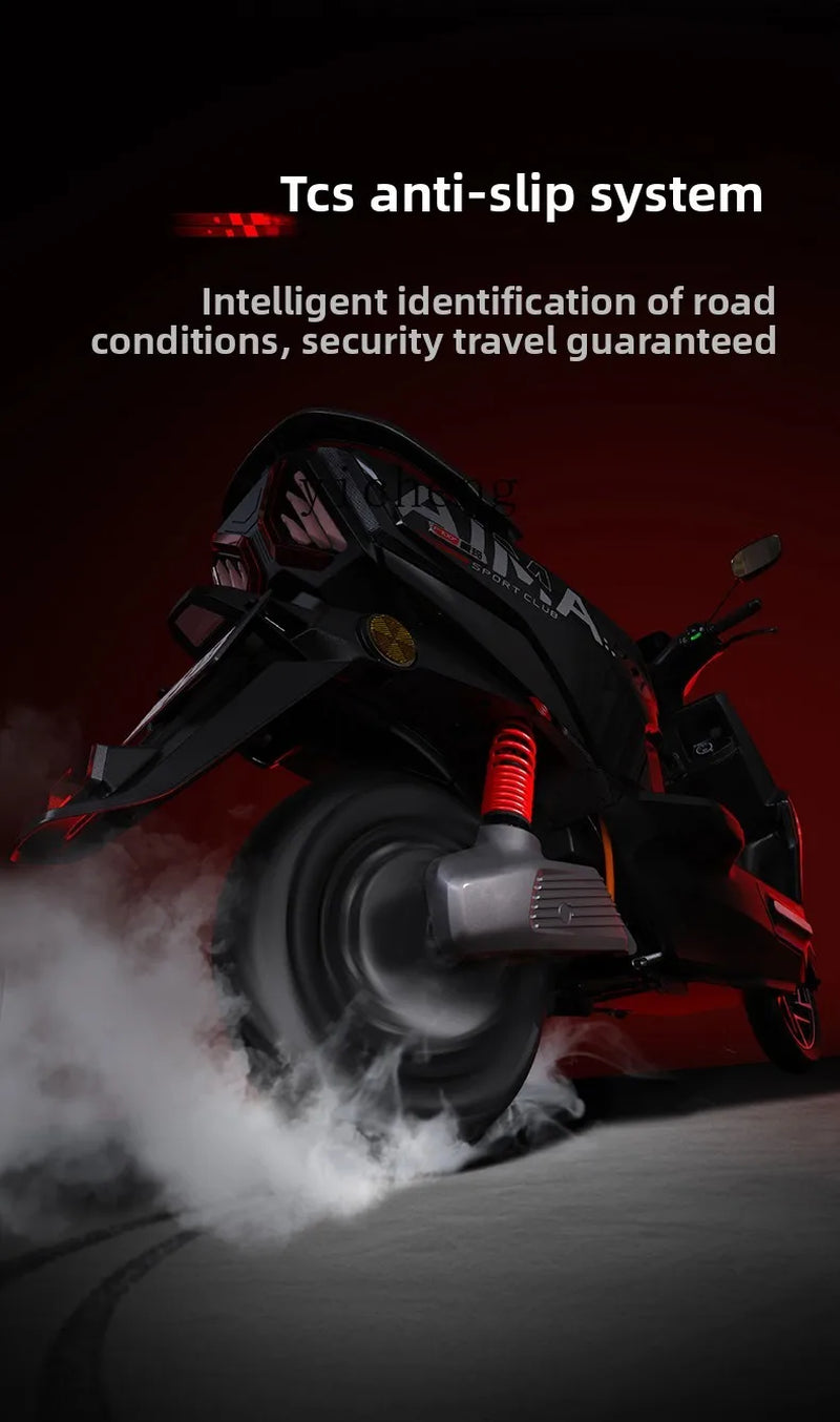 TQH Electric Vehicle Graphene Battery Luxury Lightweight Mobility Fashion Electric Motorcycle