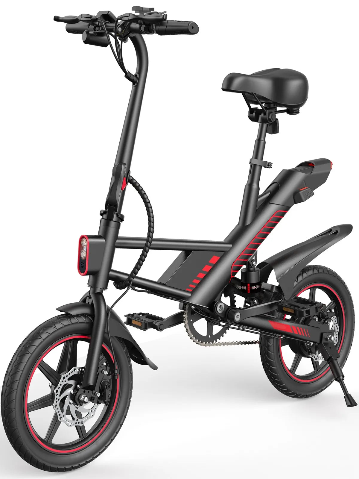 Gyroor 14" Ebike 450W Electric Bike for Adults, 18.6MPH 3 Riding Modes Mini Electric Bike with 36V 10AH Battery UL2849