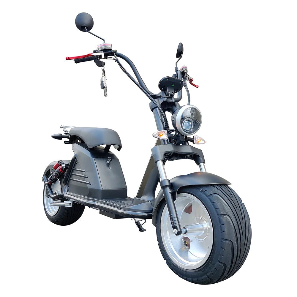 Adult Electric Motorcycle 3000W Motor Max Speed 70 KM/H 18 Inch Fat Tire 60V30AH Mileage 60-80KM 2 Wheel E Scooter
