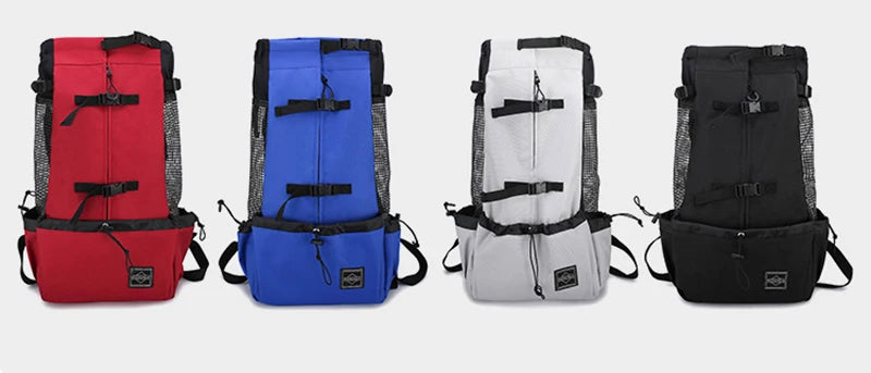 Strong Nylon Dog Carrier Backpack for Small Medium Dogs High Quality Breathable Cycling Backpack for Outdoor Travel Pet Supplies