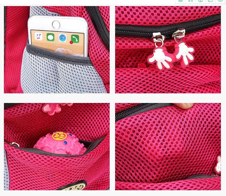 Dog Carrier Bag Pet Dog Transport Backpack For Small Dogs Travel Breathable Dog Carrier Puppy Carrier Pets Carrying Supplies