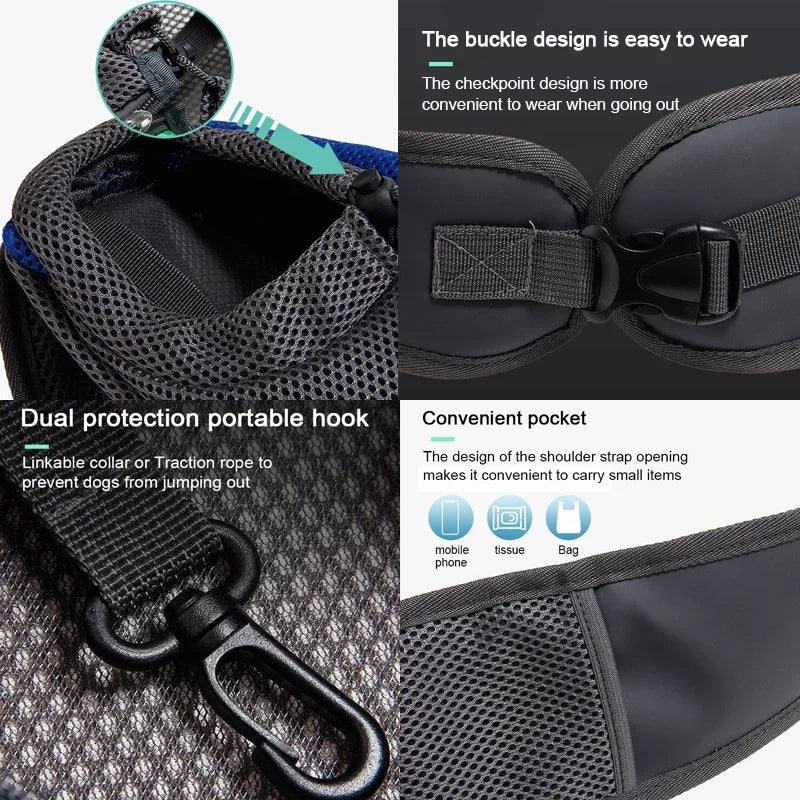 Travel Tote Shoulder Bag Mesh Sling
