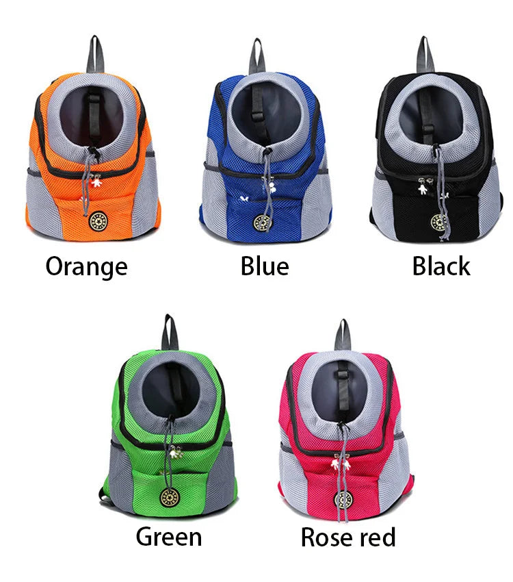 Dog Carrier Bag Pet Dog Transport Backpack For Small Dogs Travel Breathable Dog Carrier Puppy Carrier Pets Carrying Supplies