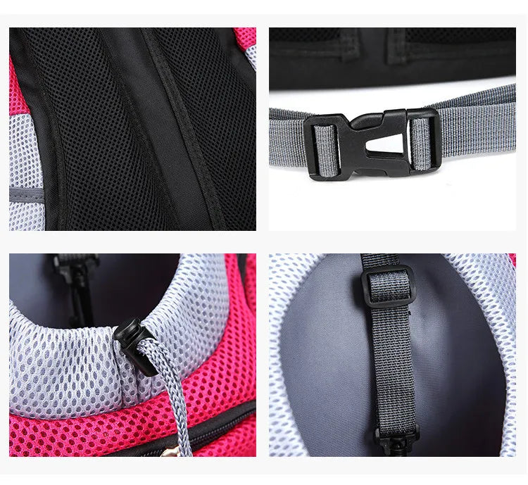 Dog Carrier Bag Pet Dog Transport Backpack For Small Dogs Travel Breathable Dog Carrier Puppy Carrier Pets Carrying Supplies
