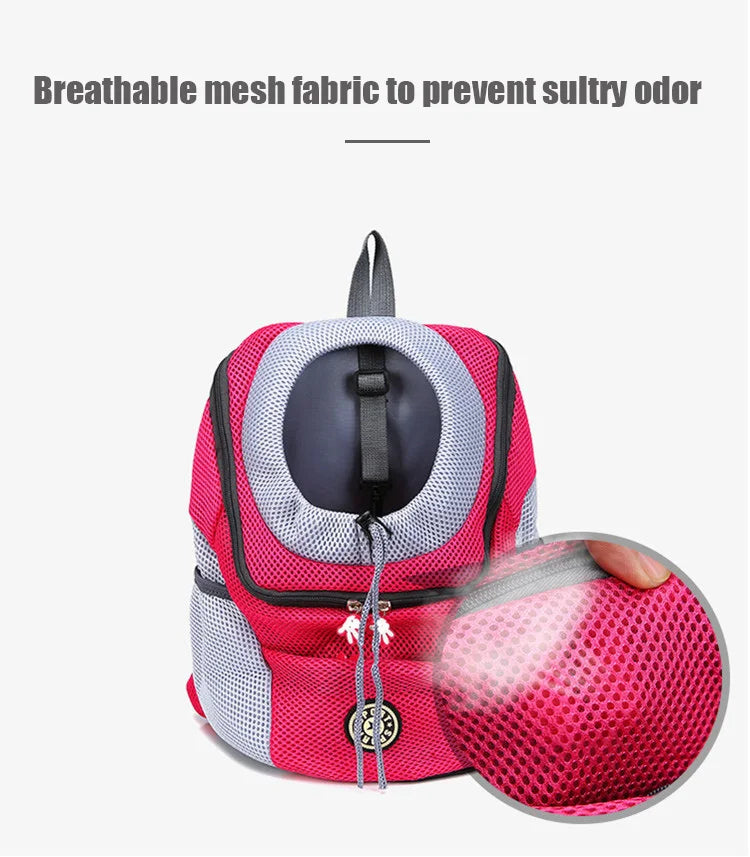 Dog Carrier Bag Pet Dog Transport Backpack For Small Dogs Travel Breathable Dog Carrier Puppy Carrier Pets Carrying Supplies
