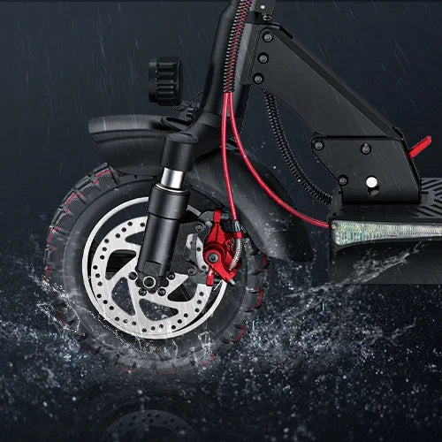2024 New Design Electric Scooter US Warehouse Adult Scooter Y600 Rear Motor 600W Ofroad 10 Inch With 48V 18.2ah Foldable Scooter