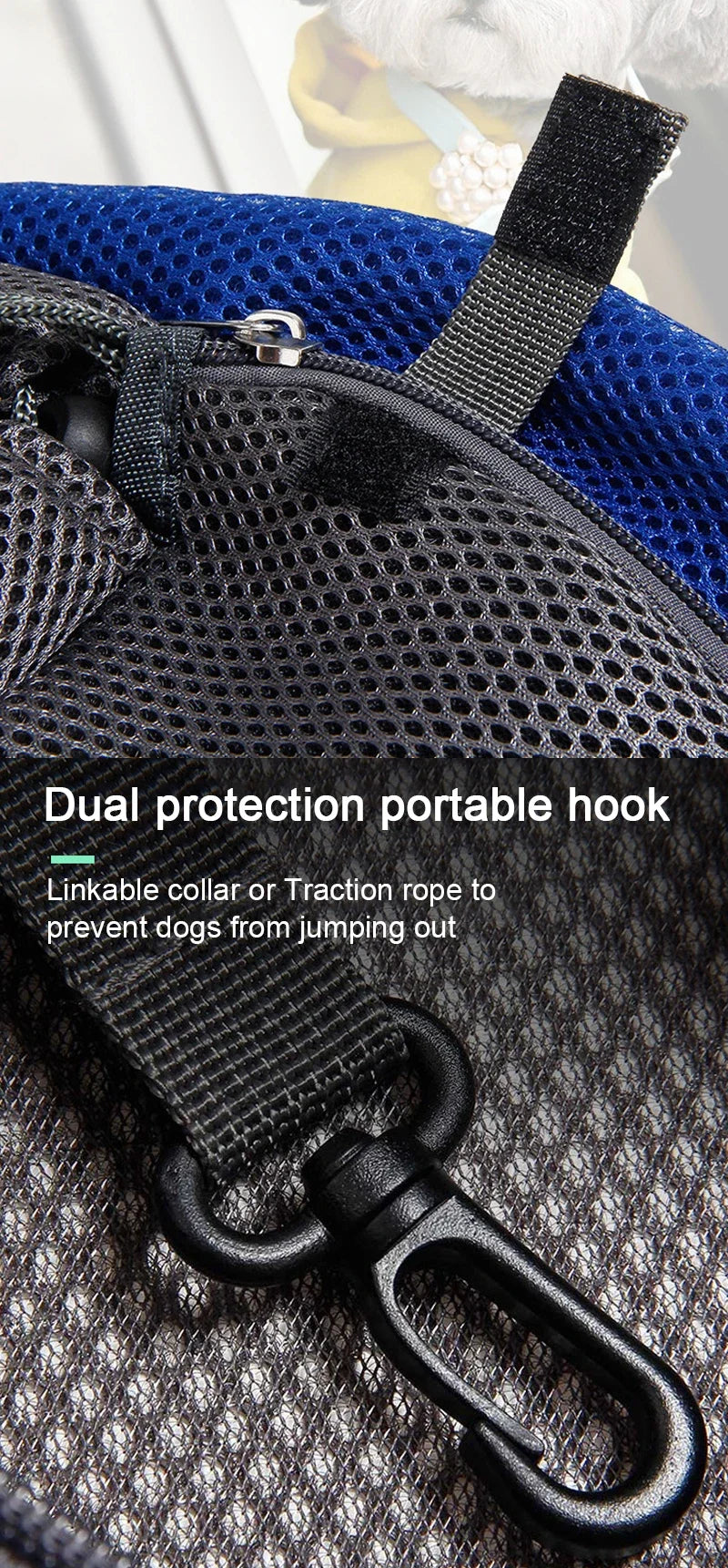 Travel Tote Shoulder Bag Mesh Sling