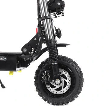 60V 38.4Ah 2800W 11 inch Electric Scooter Hub Motor Front/Rear Drive Brushless Motor with Vacuum Off-Road Tires for LAOTIE TI30 Replacement