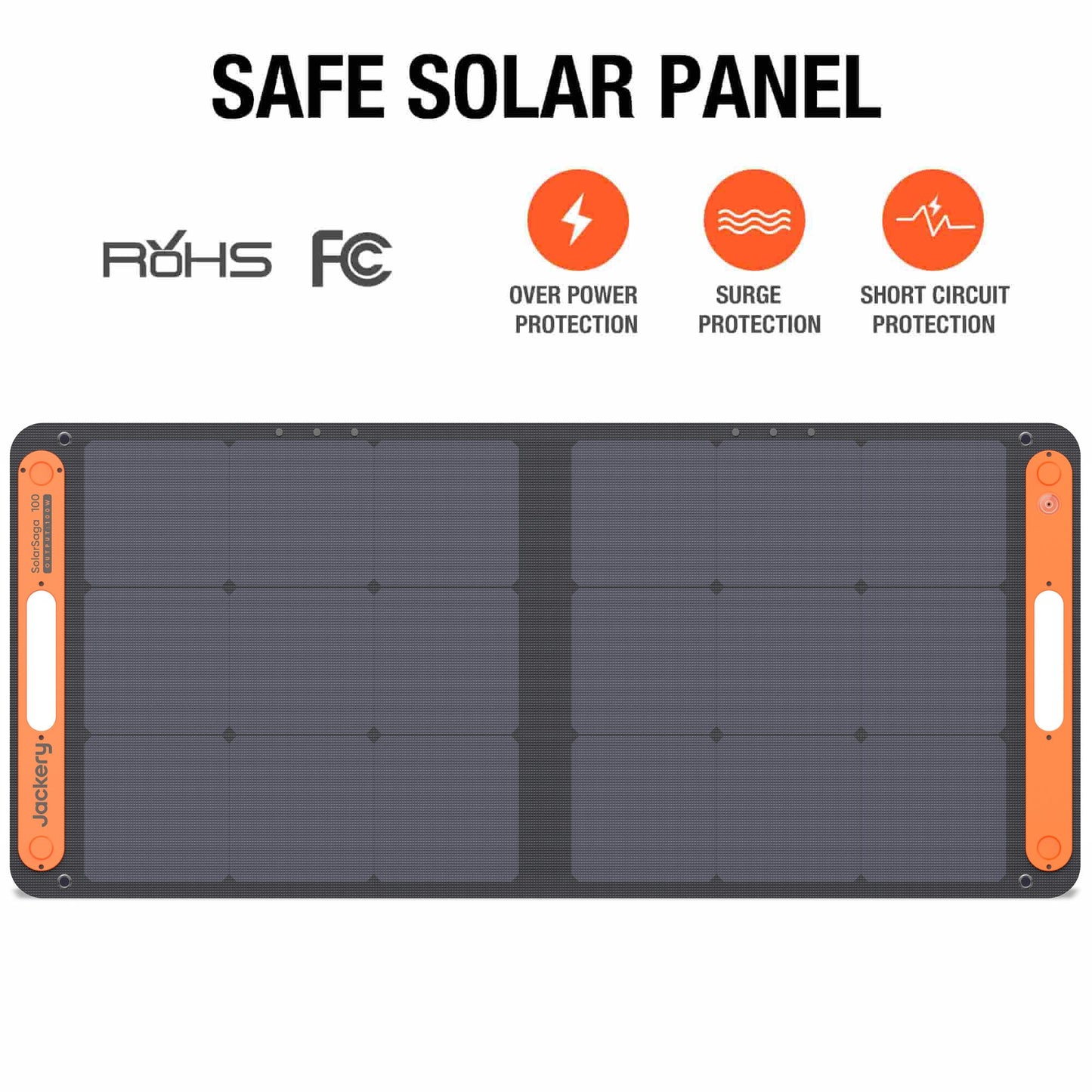 SolarSaga Portable & Foldable Solar Panel 100W