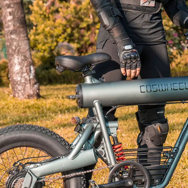 COSWHEEL Electric Bike Adults off Road Electric Motorcycle Bike 1000W Fat Tire Electric Bicycle,48V 20Ah Removable Battery Ebike