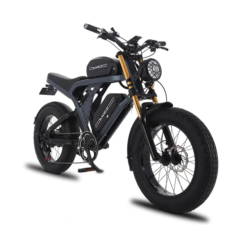 Electric Bicycle 1500W 2000W 4000W 48V High Power Electric Mountain Bike 36/41AH Dual Battery Electric Motorcycle Adult E-Bike