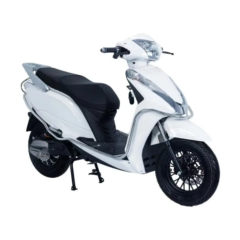 1800W Lead-Acid Battery Two-Wheeled Electric Motorcycle for Adults Streetbikes Max Speed 60Km/H 60V Power
