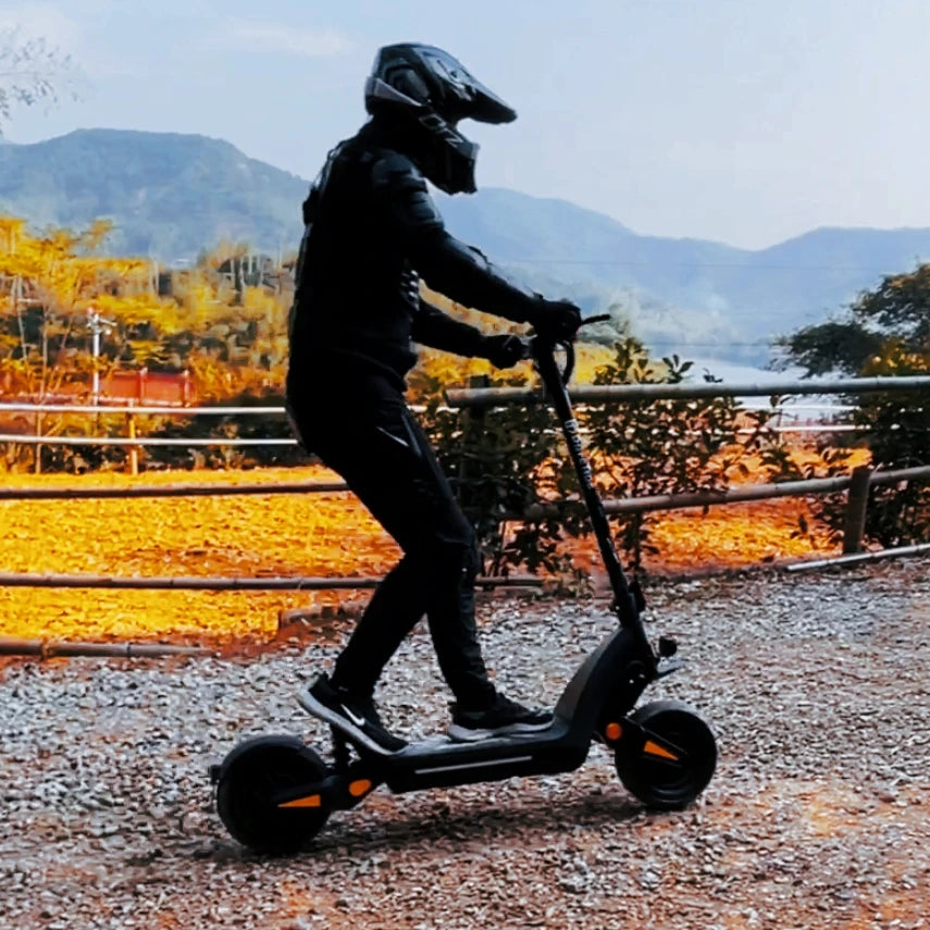 USA Warehouse DT06 EU Warehouse 4400W 11Inch IPX5 Hydraulic Suspension Brake Dual Motor Foldable off Road Electric Scooter