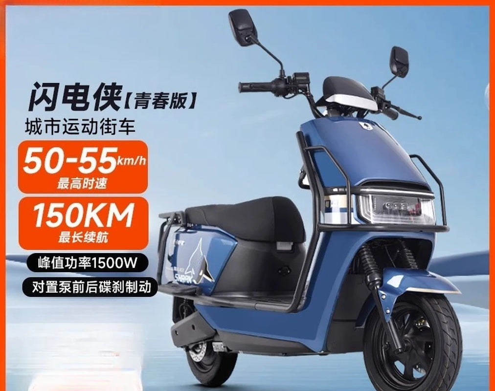 ZYH New Electric Motorcycle Long Battery Life Adult Home Pedal Graphene Battery Car Takeaway