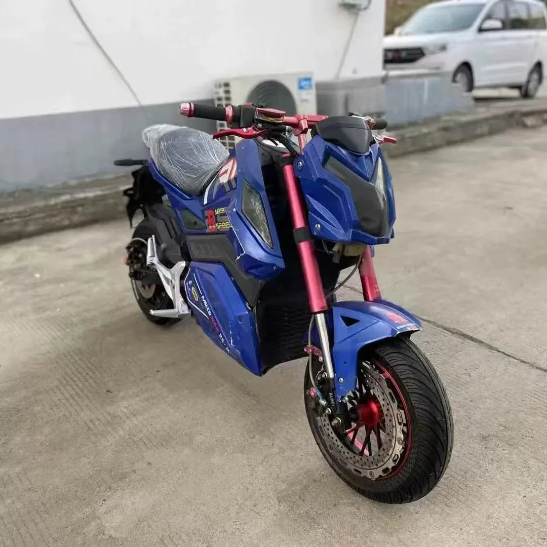Cl'S New Z6 Electric Motorcycle 72V Electric High-Power Motorcycle Replaced by a High-Speed Electric Motorcycle Sports Car