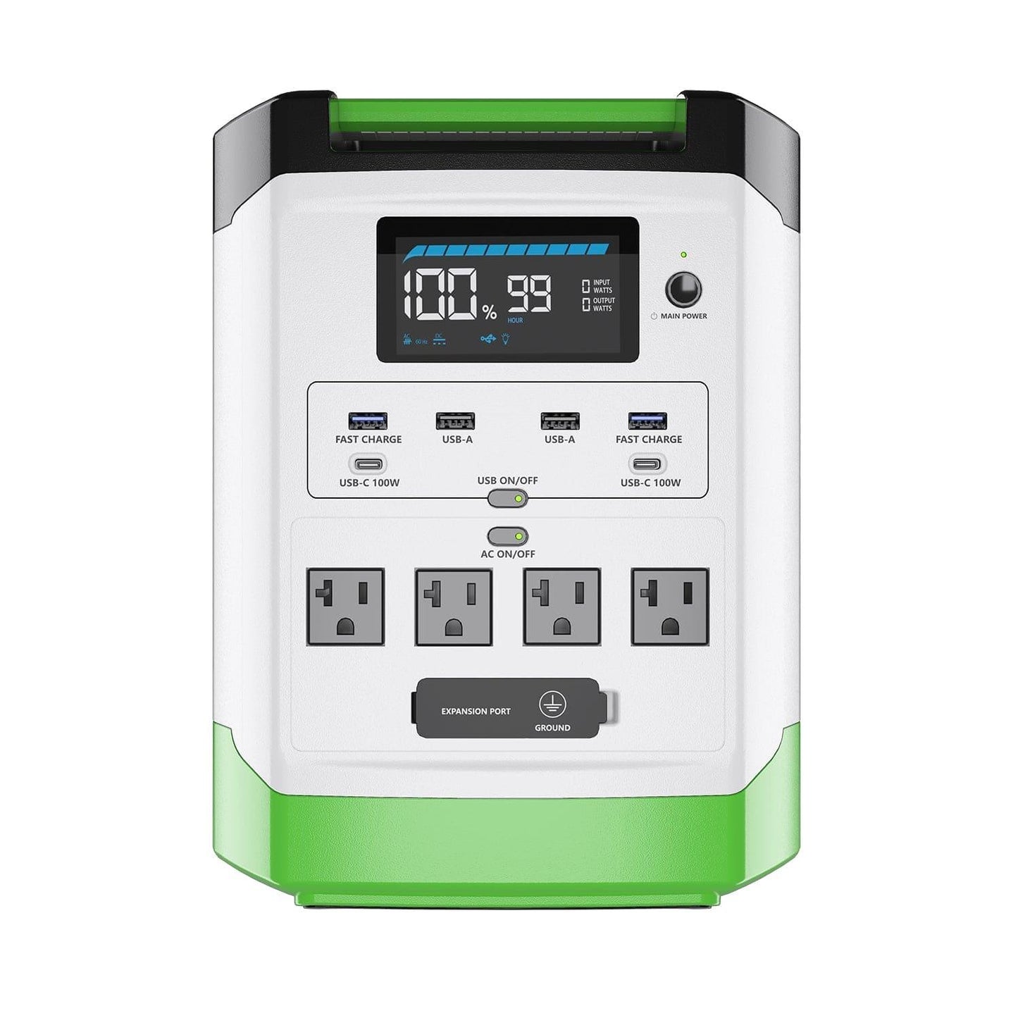 Nature's Generator Lithium 1800 Solar Generator and Transfer Switch
