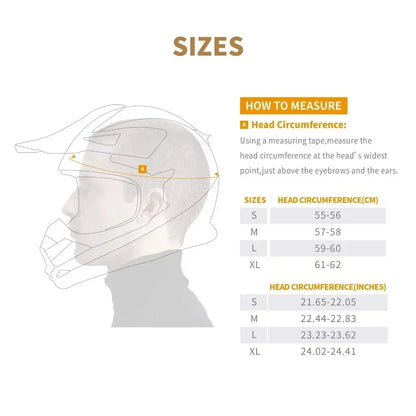 Motorcycle Full Face Dirt Bike ATV Dual Sports Helmet with GOPRO off Road Motorcross Helmet Casco Para Motos DOT ECE Approved