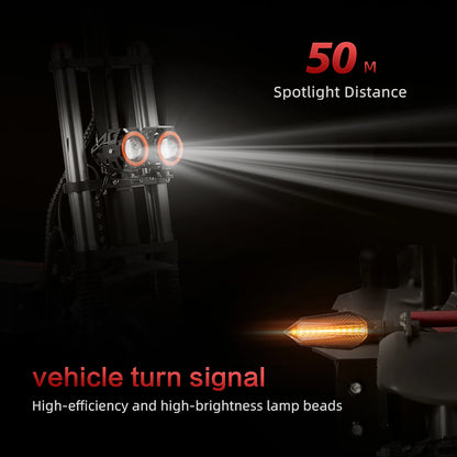 BOYUEDA Electric Scooter 6000W Dual Motor Large Battery 120KM Range Adult Foldable High Speed Off-Road E-Scooter