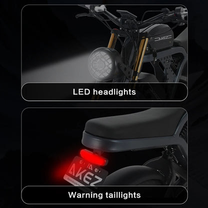 Electric Bicycle 1500W 2000W 4000W 48V High Power Electric Mountain Bike 36/41AH Dual Battery Electric Motorcycle Adult E-Bike