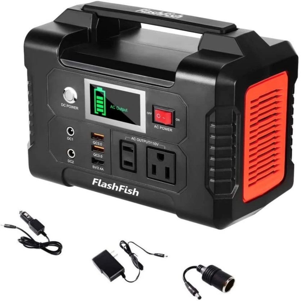 200W Portable Power Station,40800mAh Solar Generator