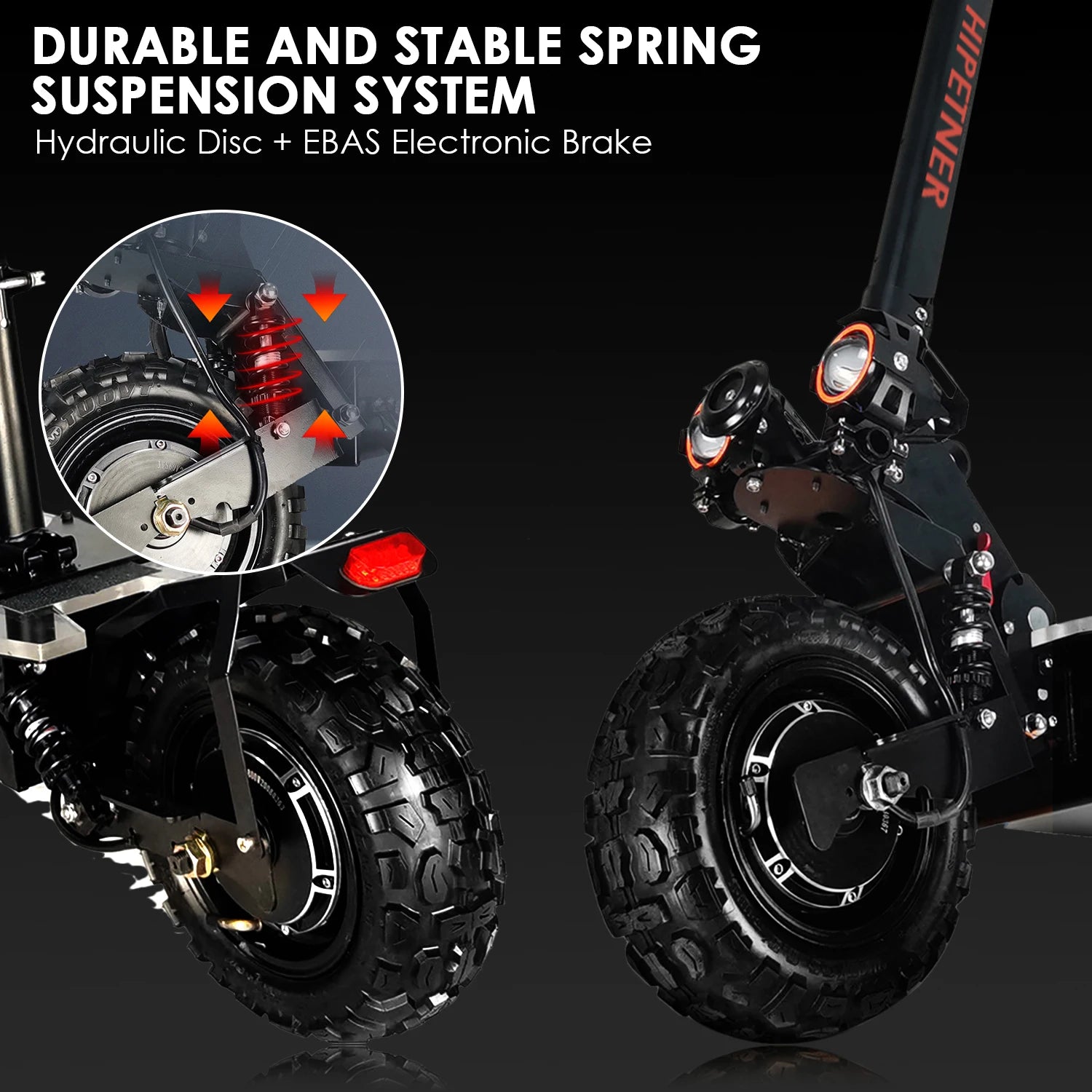 5600W Adult Electric Scooter W/Seat,Dual Motor Escooter, 3 Speed 80Km/H 90Kmrange,60V 27AH,11'' Heavy Duty Vacuum Off-Road Tire