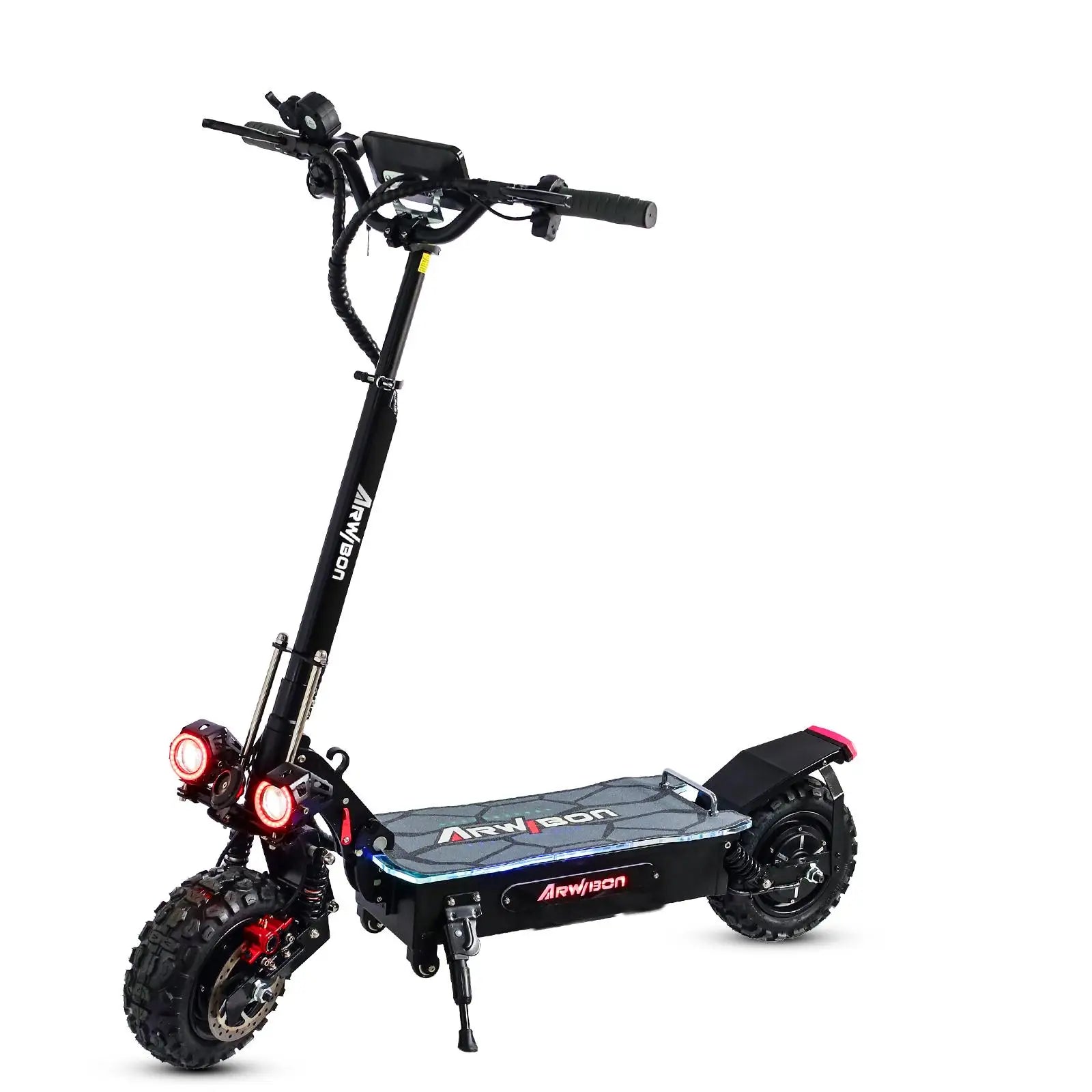5600W Adult Electric Scooter W/Seat,Dual Motor Escooter, 3 Speed 80Km/H 90Kmrange,60V 27AH,11'' Heavy Duty Vacuum Off-Road Tire
