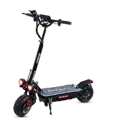 5600W Adult Electric Scooter W/Seat,Dual Motor Escooter, 3 Speed 80Km/H 90Kmrange,60V 27AH,11'' Heavy Duty Vacuum Off-Road Tire
