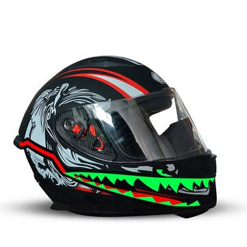 EL LED Motorcycle Helmet