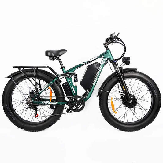 Mankeel DP-2603 Electric Bike 3000W Dual Motor 48V 25Ah Removable Battery 26" Off-Road Fat Tyre Electric Bicycles for Adult