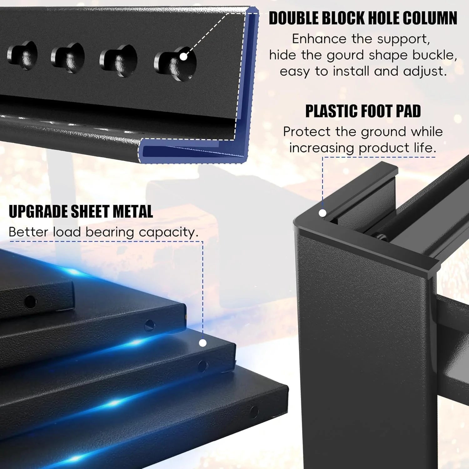 40''W Garage Shelving Heavy Duty Garage Storage Shelves, 3000 LBS Adjustable 5 Tier Industrial Shelving Unit, Metal Utility Shelf for Basement, Warehouse and Workshop (63''Hx40''Wx14''D, Black)