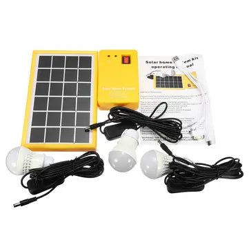 Solar Power Panel Generator Kit