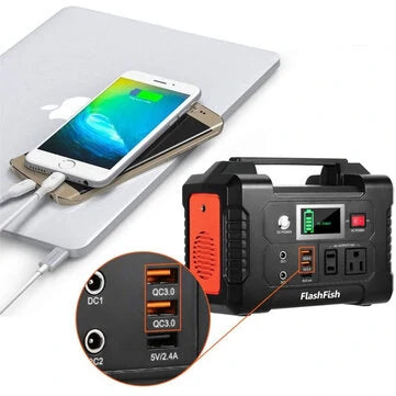 FlashFish E200 200W 40800mAh Portable Power Station