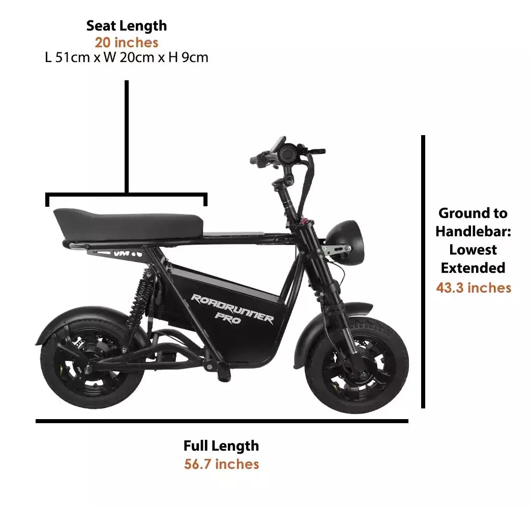 Roadrunner Pro Seated Electric Scooter