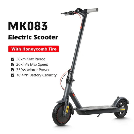 Mankeel MK083 350W Electric Scooter for Adults 36V 10.4AH Max Range 30KM Folding E-Scooter Smart Kick Scooter