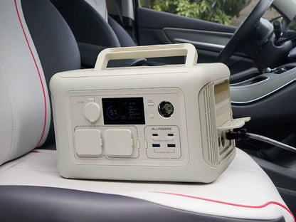 ALLPOWERS R600 Portable Power Station with Solar Panel 100W , 600W 299Wh Lifepo4 Solar Generator UPS Battery Backup MPPT for RV