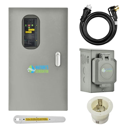 MyGrid 10K with Transfer Switch for House Battery Backup